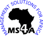 The Management Solutions for Africa (MS4A) logo